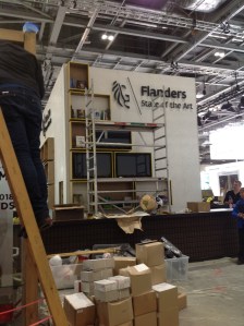 The night before opening... stress!