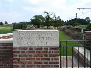 Right besides the railway track