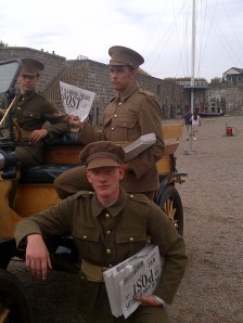 ...and soldiers in Halifax, Canada